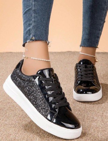 Adidasi SHEIN, negru