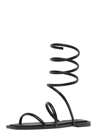 Sandale Stradivarius, negru