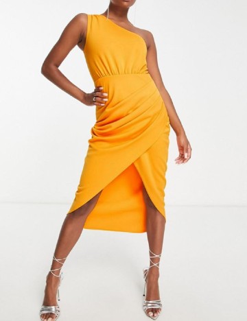 Rochie medie ASOS, portocaliu