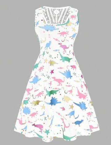 Rochie scurta SHEIN CURVE, mix culori