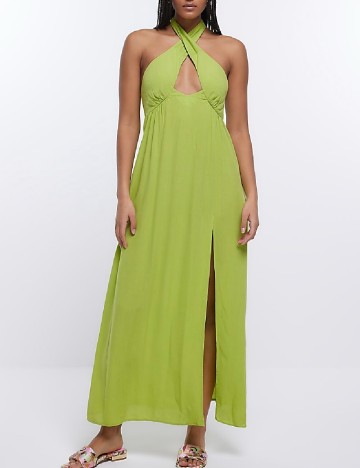 Rochie lunga River Island, verde