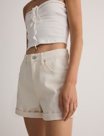 Pantaloni scurti Reserved, ecru