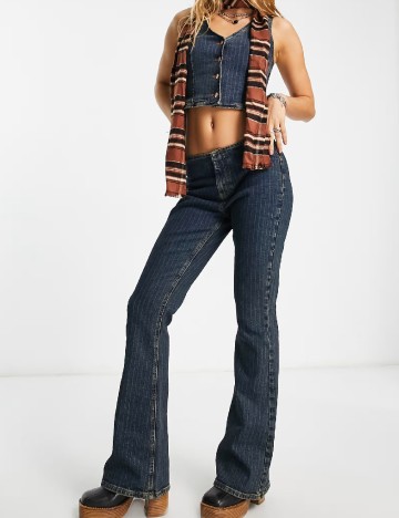 Blugi ASOS, albastru