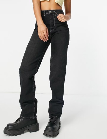 Blugi Top Shop, negru