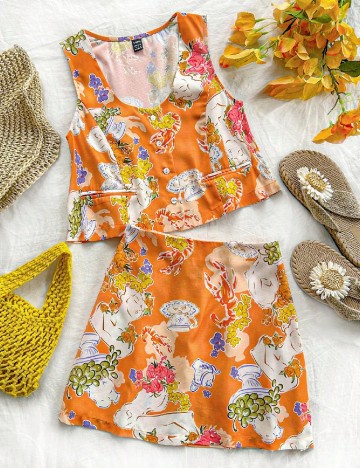 Compleu SHEIN, mix culori