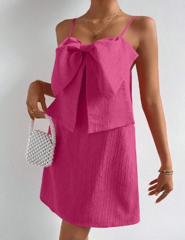 Rochie scurta SHEIN, roz