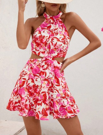 Rochie scurta SHEIN, mix culori