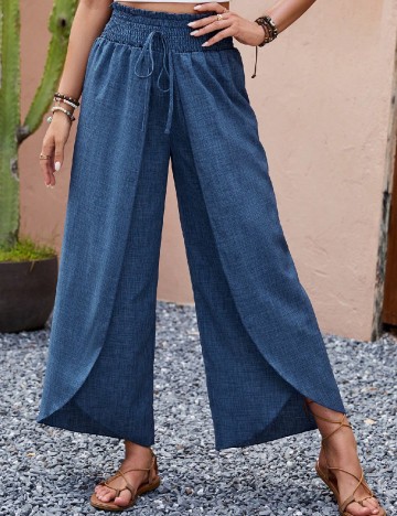 Pantaloni SHEIN, albastru