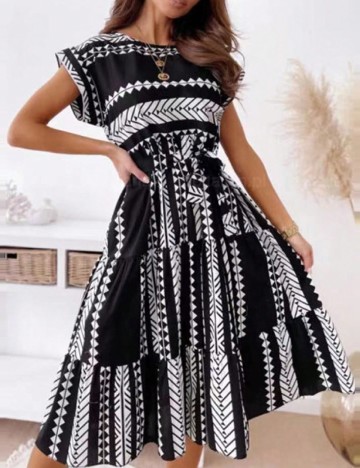 Rochie medie SHEIN, negru