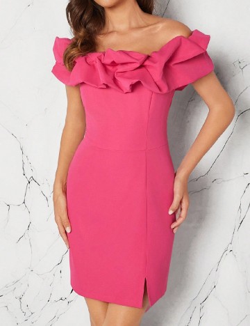 Rochie scurta SHEIN, roz