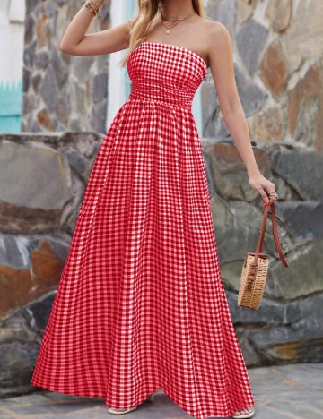 Rochie lunga SHEIN, rosu