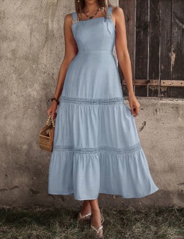 Rochie lunga SHEIN, albastru