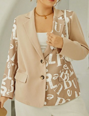 Sacou SHEIN CURVE, bej