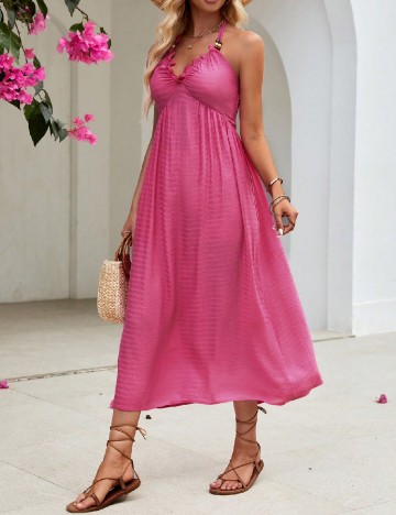 Rochie lunga SHEIN, roz