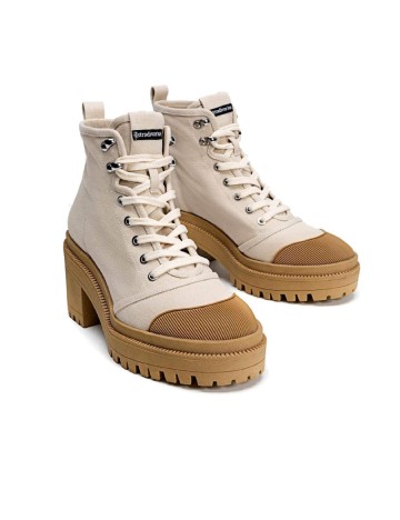 Botine Stradivarius, bej