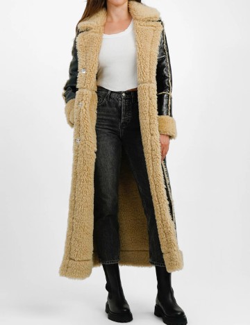 Palton Qed London, negru