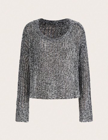 Bluza SHEIN CURVE, gri deschis