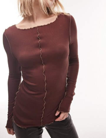 Bluza Top Shop, maro