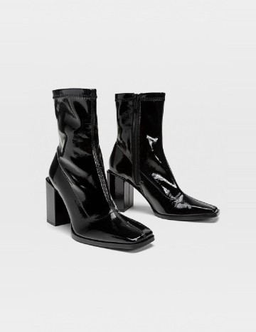 Botine Stradivarius, negru