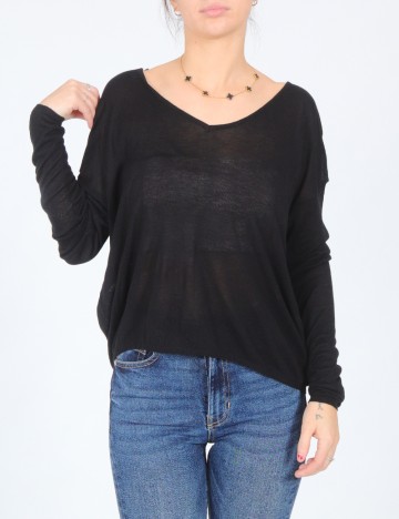 Bluza Bershka, negru