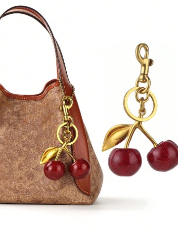 Breloc SHEIN, rosu/auriu