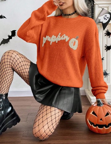 Bluza SHEIN, portocaliu