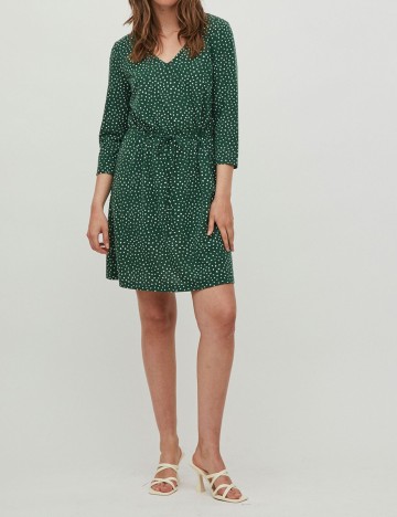 Rochie scurta Vila, verde