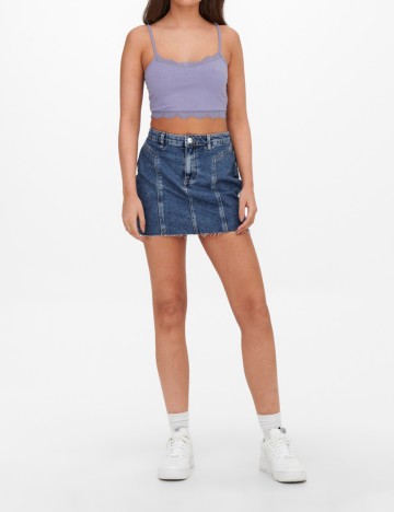 Fusta Neon&Nylon, albastru, M