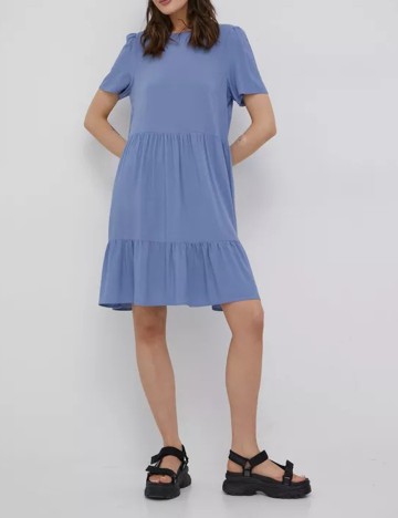 Rochie Scurta Vila, albastru, 34