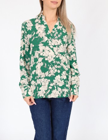 Camasa s.Oliver, verde, L