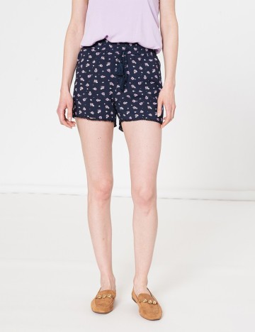 Pantaloni scurti Hailys, bleumarin inchis, S