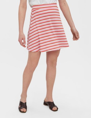 Fusta Vero Moda, roz, L