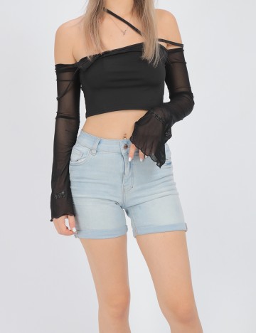 Pantaloni scurti Reserved, albastru, 36