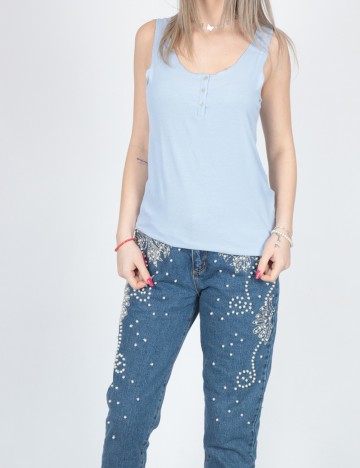 Maiou Pieces, albastru