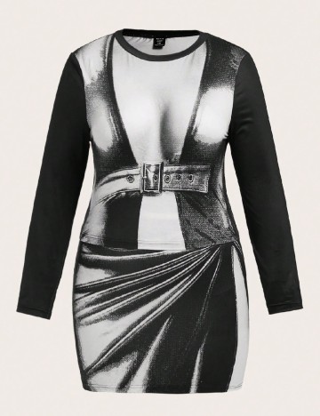 Compleu SHEIN CURVE, negru