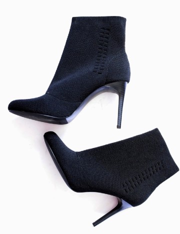 Botine Stradivarius, negru