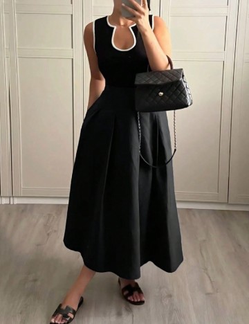 Rochie lunga SHEIN, negru