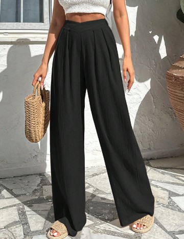 Pantaloni SHEIN, negru