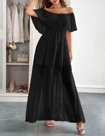 Rochie lunga SHEIN, negru