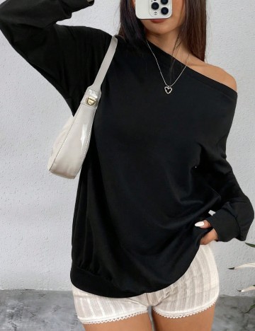 Bluza SHEIN, negru