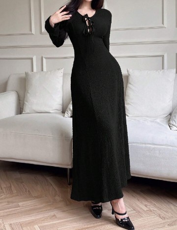 Rochie lunga SHEIN, negru