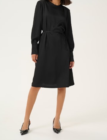 Rochie medie Kaffe, negru