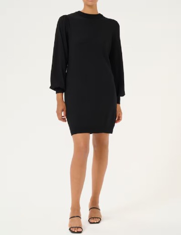 Rochie scurta Kaffe, negru