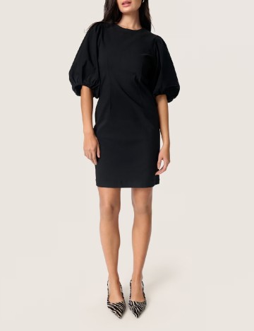 Rochie scurta Soaked In Luxury, negru