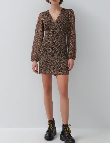 Rochie scurta House Brand, floral, XS