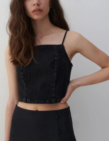 Top Reserved, negru, 34