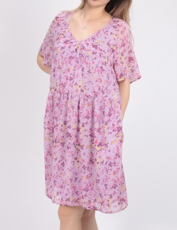 Rochie scurta Vila, mov, 34