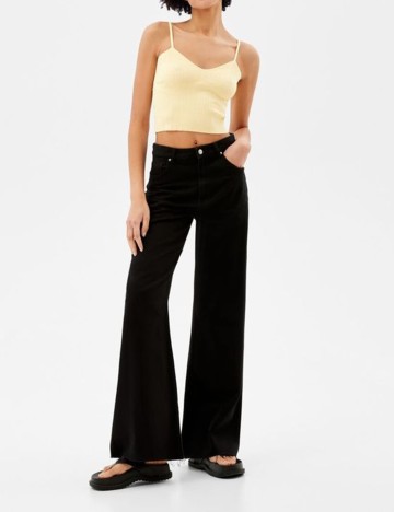 Top Bershka, galben, XL