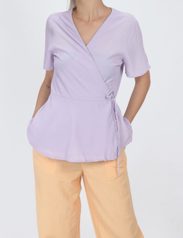 Bluza Vila, mov, 40