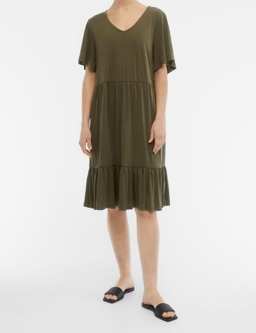 Rochie scurta Object, verde